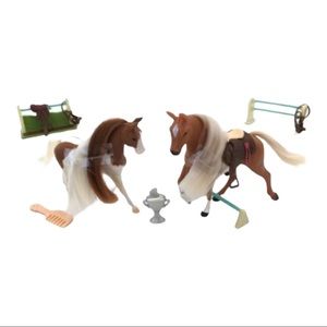 Lanard Royal Breeds Horses Award Champions Palomino Walker Chestnut Tobiano- New